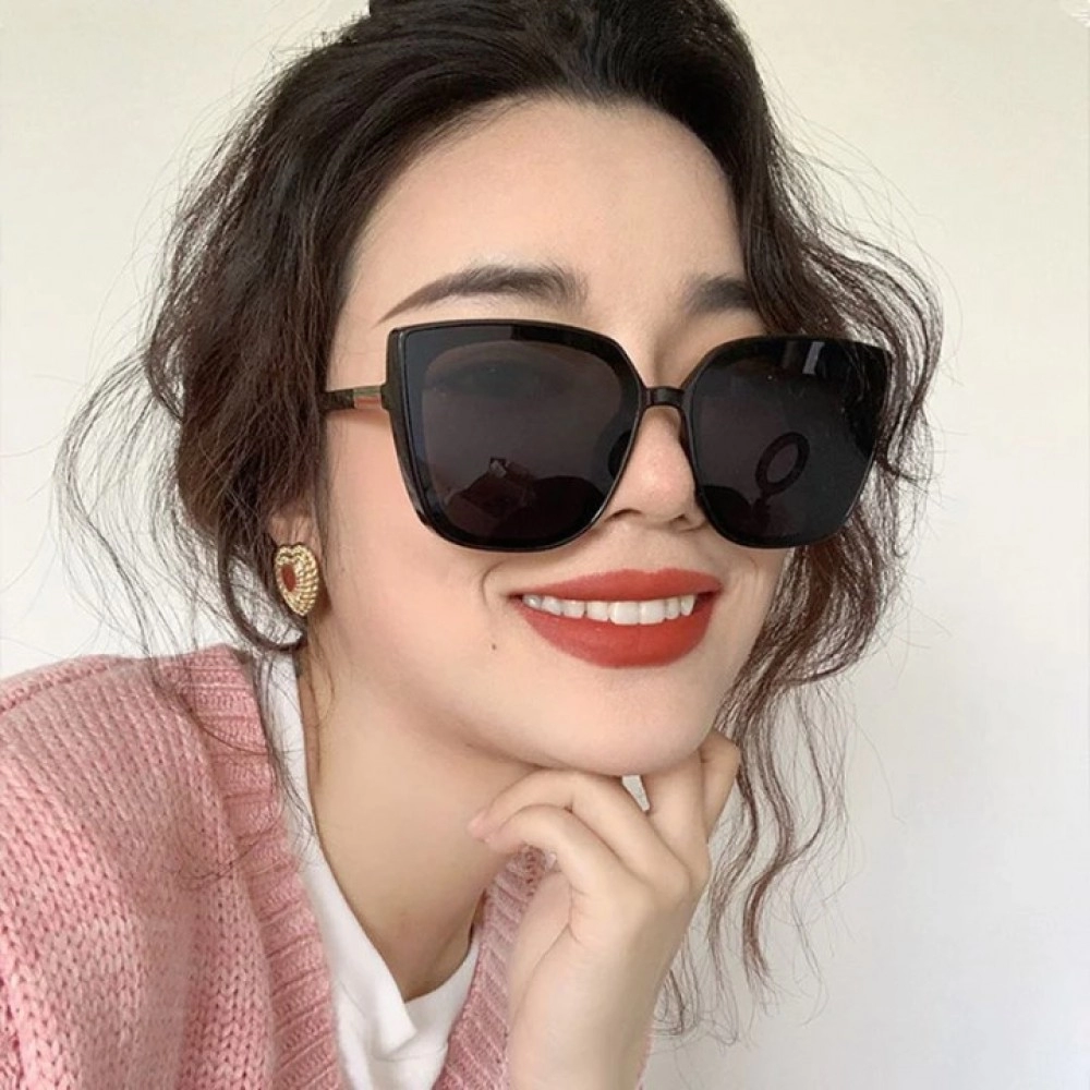 Oversized Bow Shape Cat Eye Women Sunglasses Vintage Retro Sexy Sun Glasses Female Big Frame  Brand Shades Eyewear